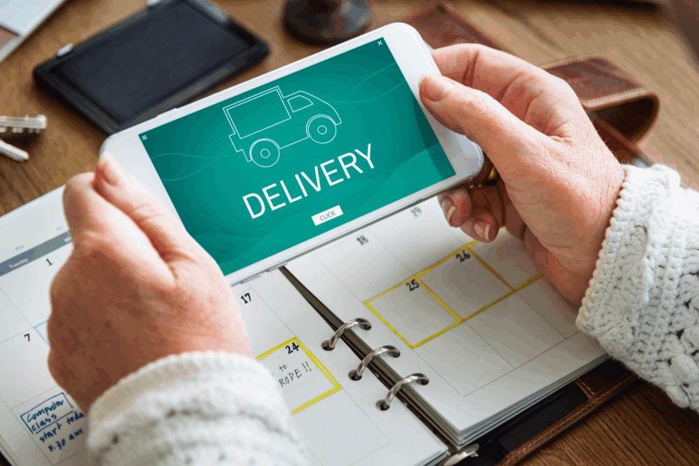 Tracking deliveries of orders made by businesses
